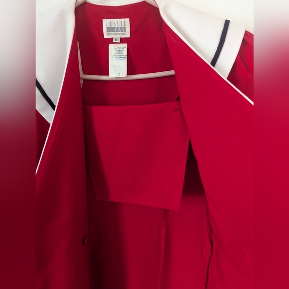 1980s Vintage Leslie Fay dress - Picture 5 of 7